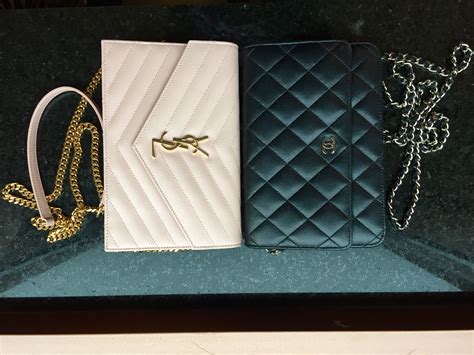 ysl chanel|Chanel vs. YSL Wallet on Chain Comparison (WOC) .